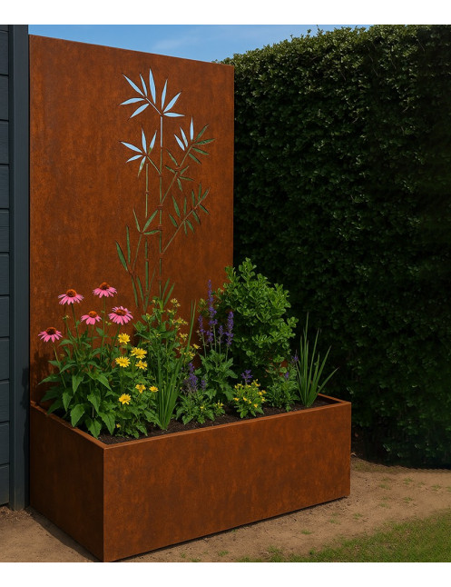 jardiniere panneau brise vue