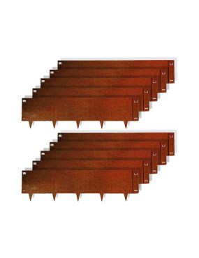10 mètres linéaires bordures en corten