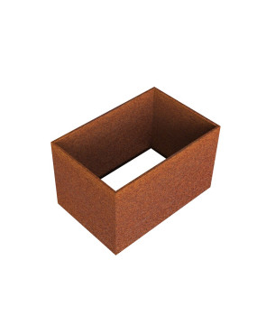 Bac à fleur acier corten