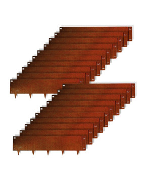 20 bordure acier corten