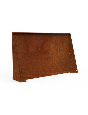 mur soutènement acier corten