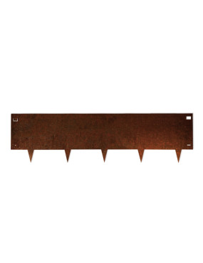 Bordure de jardin Métal Acier Corten