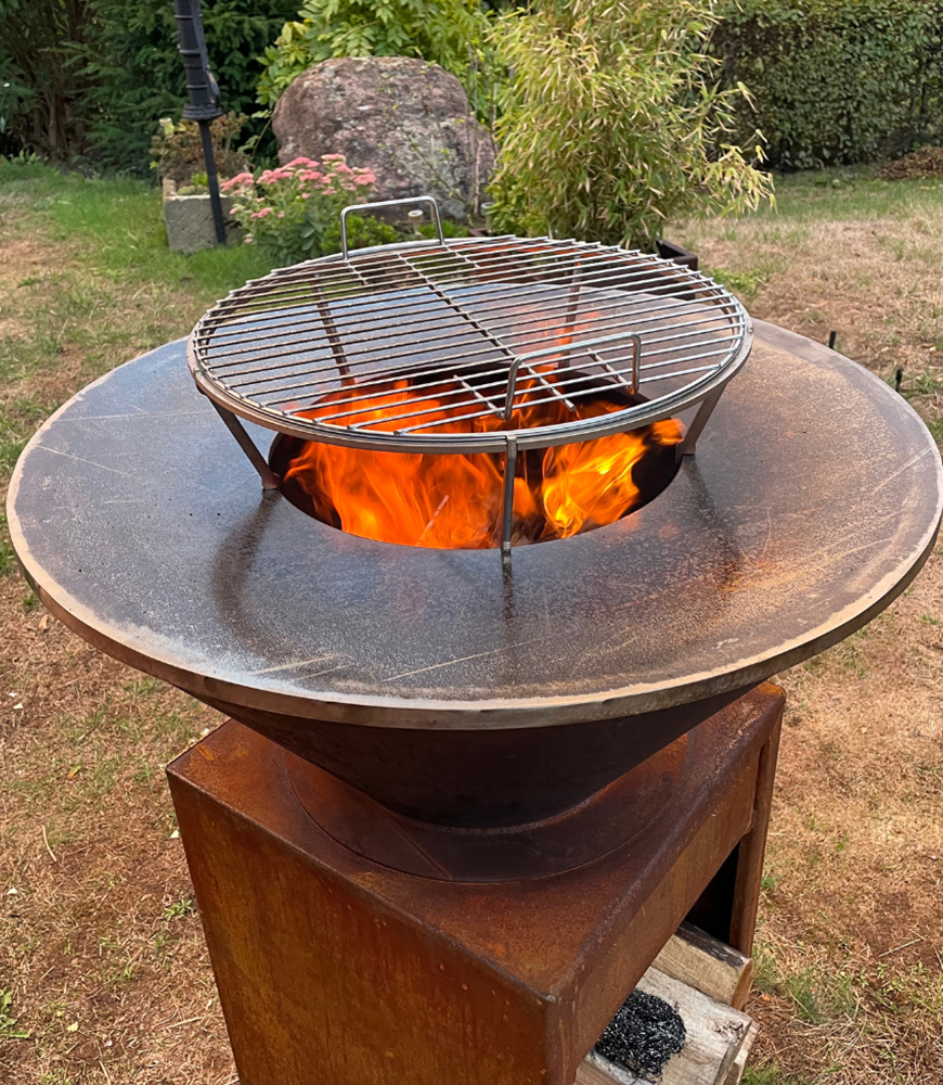 plancha brasero sur mesure